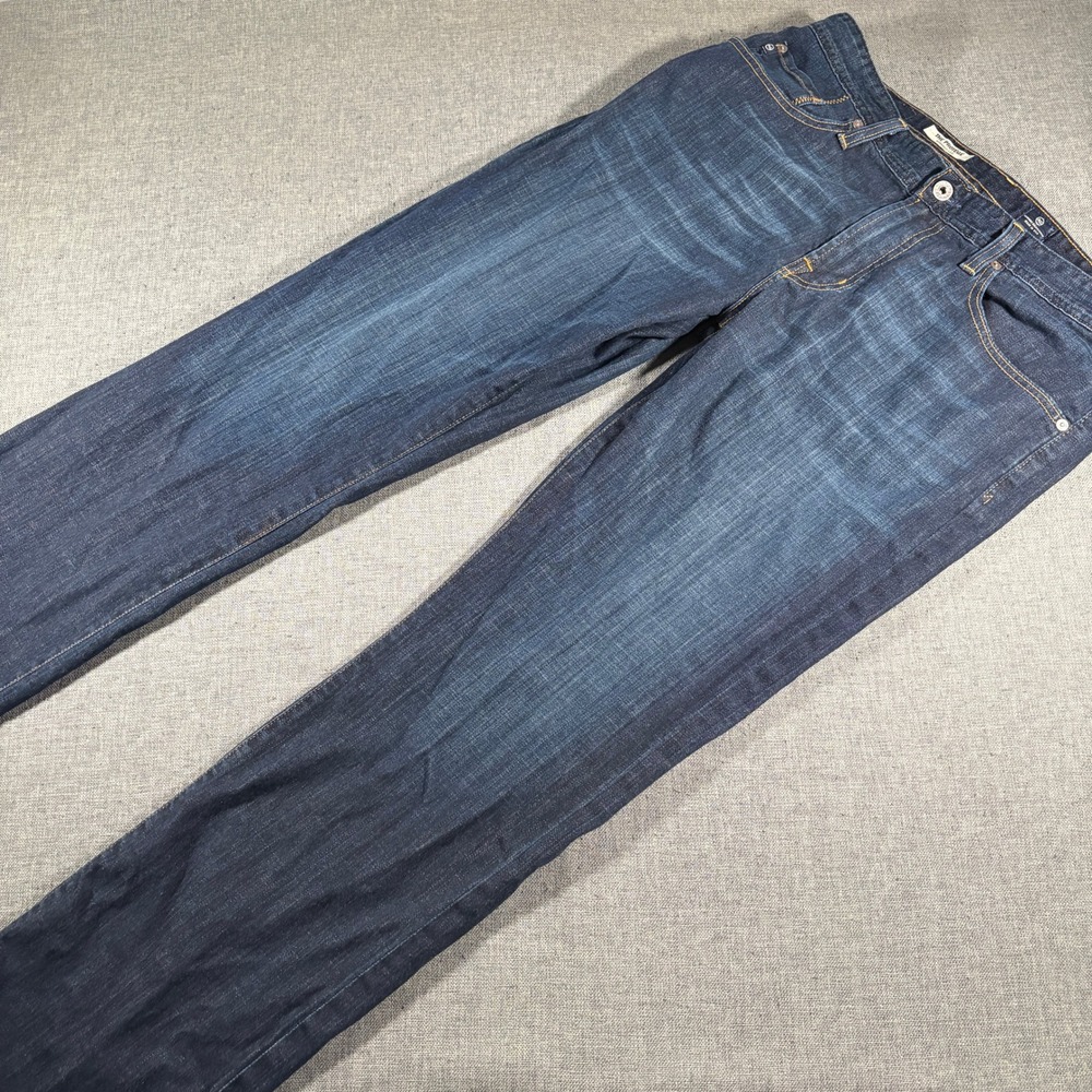 AG Adriano Goldschmied The Protege Jeans Mens 36x34 Dark Wash Straight Leg